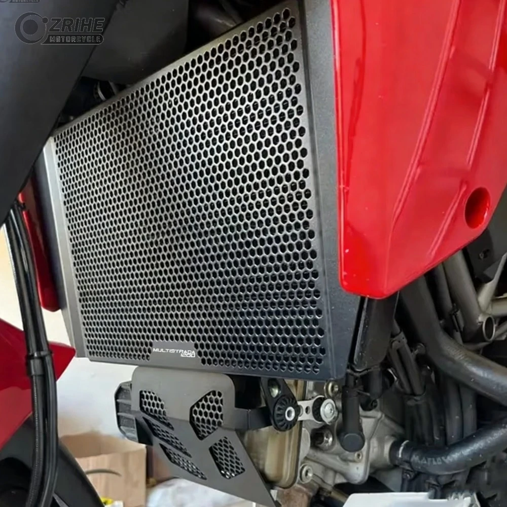 For Ducati Multistrada 1200 / 1200S Radiator Guard Multistrada1200 Engine Guard Cylinder Head Guard Complete Set 2010-2013 2014