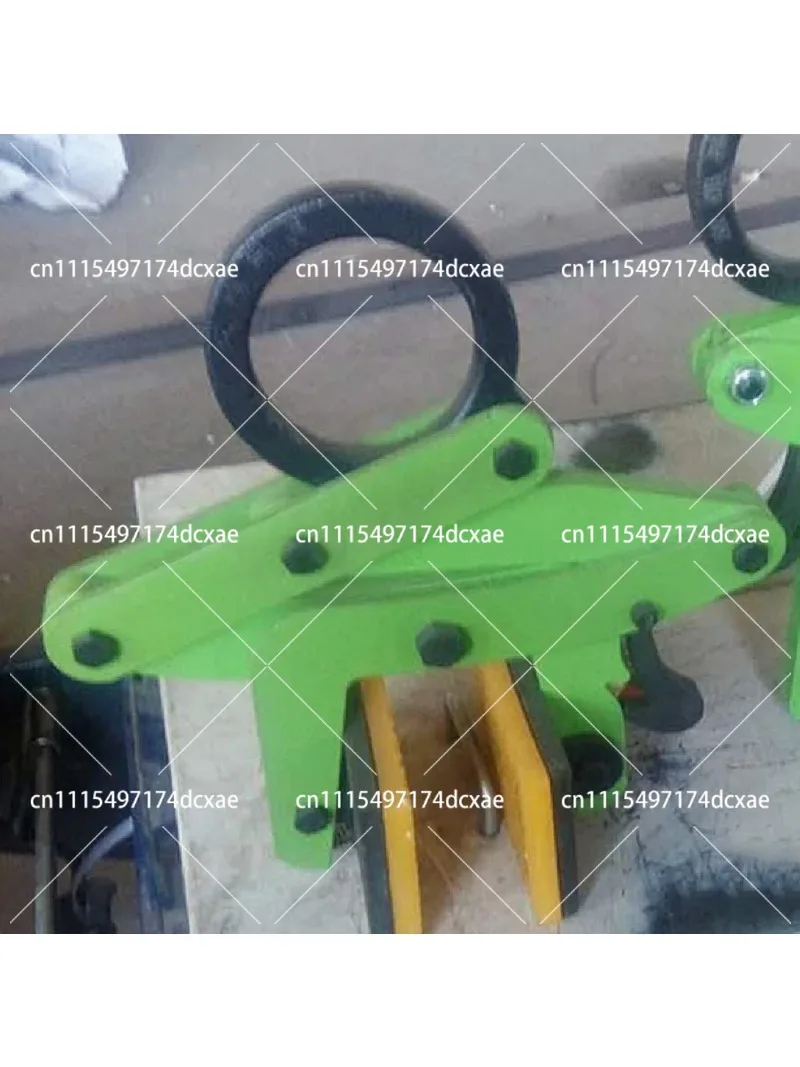 A-Type 320KG Vertical Lifting Clamp for Marble Stone Glass Industrial Grade 2-6CM Opening