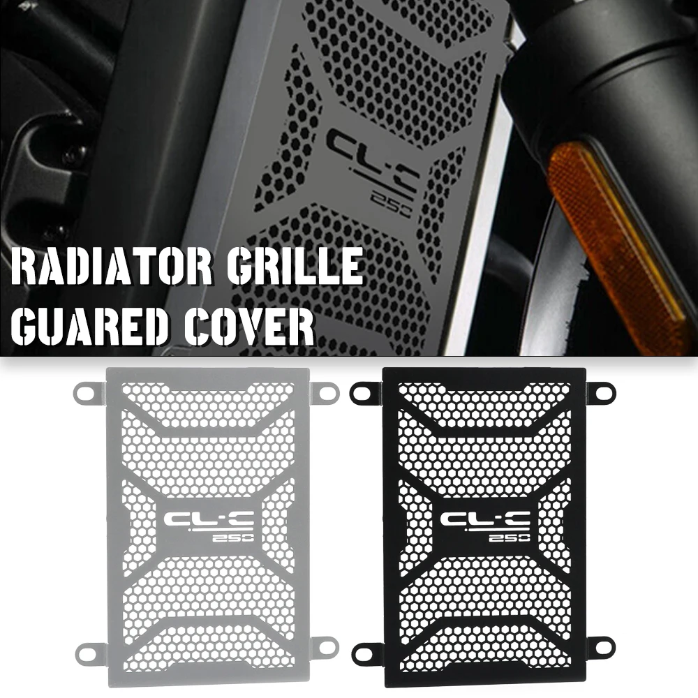 

2024 Motorcycle Accessories Radiator Grille Guard Cover For CFMOTO 250CLC CL-C/CLC250 2025 2026 Aluminium Water Tank Protection