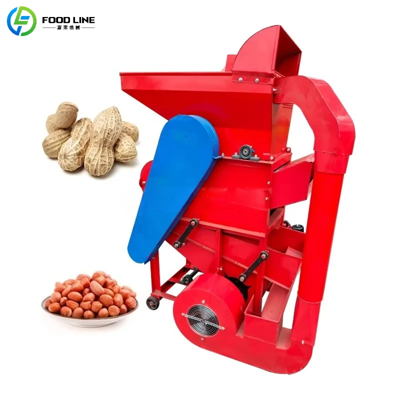 Customized Multi-Purpose Peanut Sheller Electric Groundnut Shelling Machine for Peanut Kernel Separating and Shelling