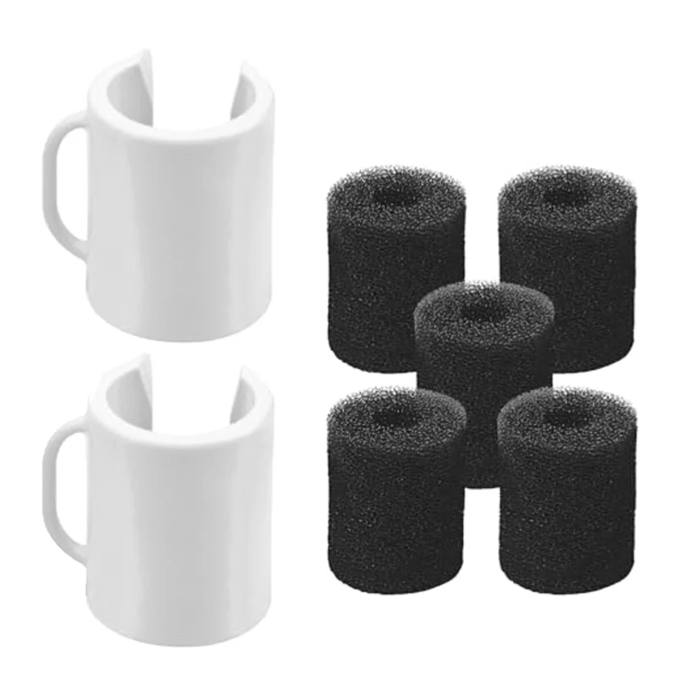Kit de repuesto para limpiador de piscinas Polaris, 2 uds., Collar de bolsa y 5 uds., depurador de manguera de barrido para modelos 180 280 y 360 380 480