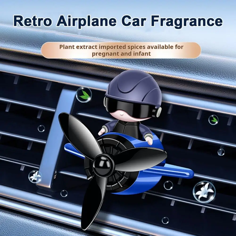 

Car Astronaut Diffuser Perfume Car Air Ener Universal Car Air Ener Diffuser with Automatic Rotating Propeller Vent for Scent