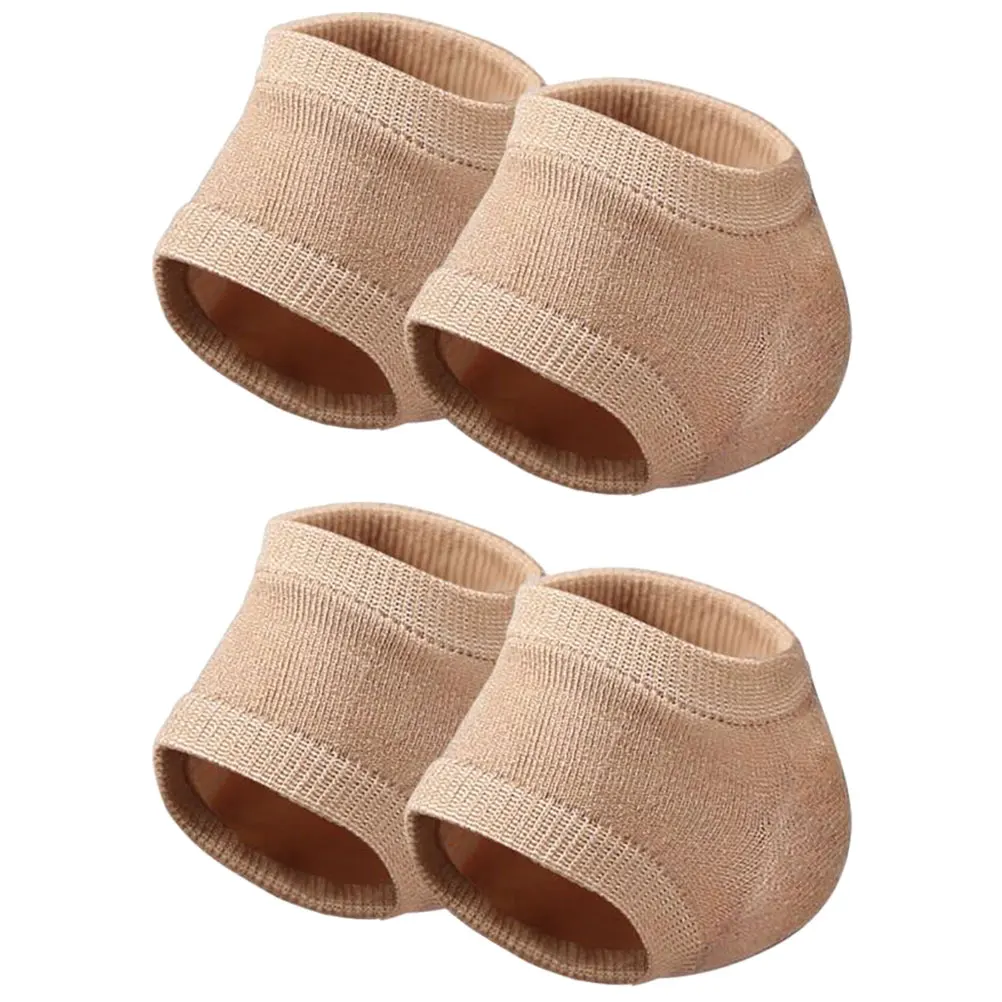 

2 Pairs Heel Socks for Dry Cracked Feet Anti- Woman Protector Moisturizing