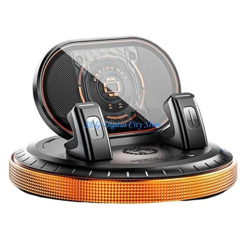 U75B Nonslip Car Phone Holder Support 360 Degree Rotating For Safe Driving Experience