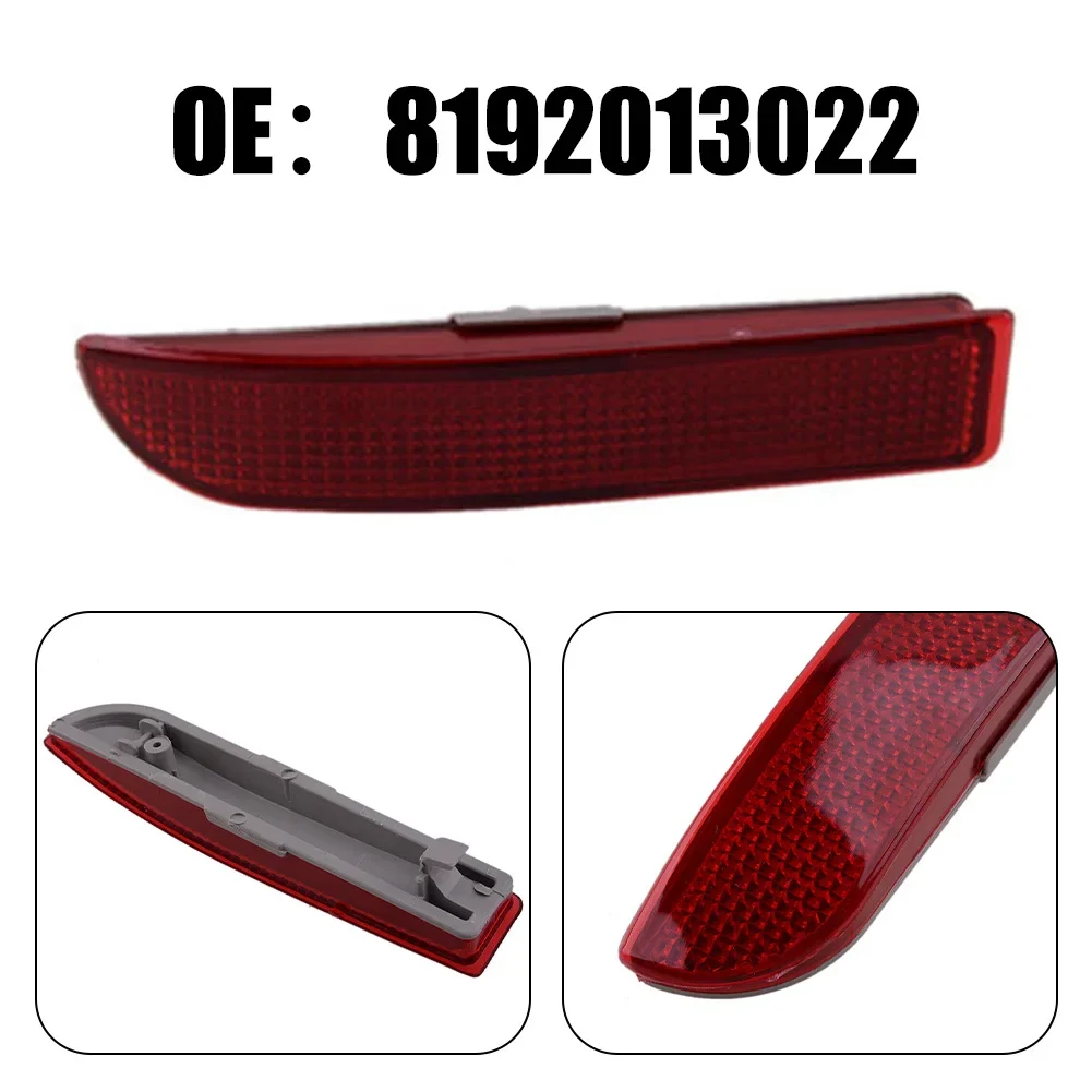 

Rear Bumper Brake Light Bumper Reflector Grey+Red Left Plastic Replacement For Toyota Durable High Quality New