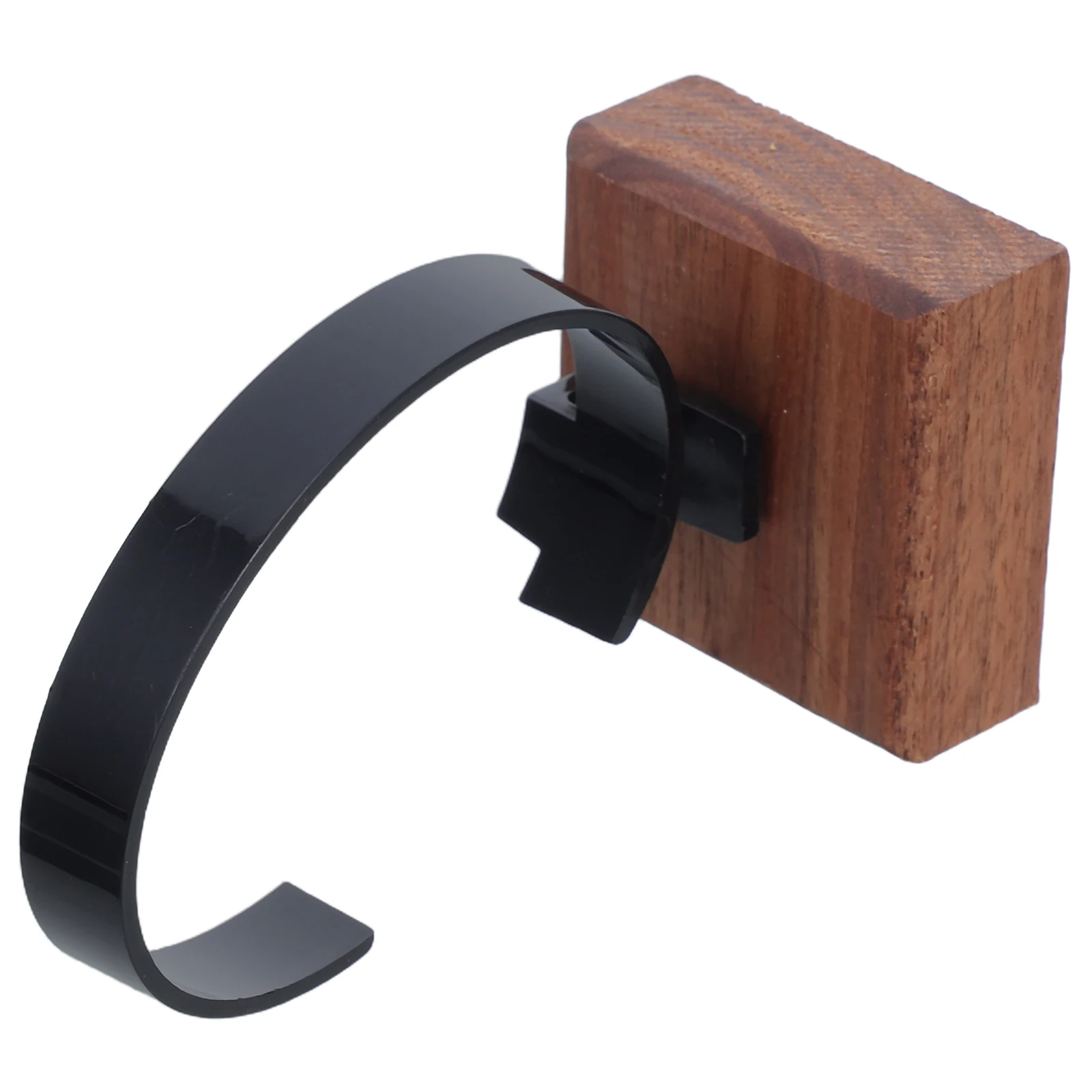 

Bracelet Watch Display Stand Plate Stands for Plastic Smartwatch Storage Holder Black Walnut Scratch Protection