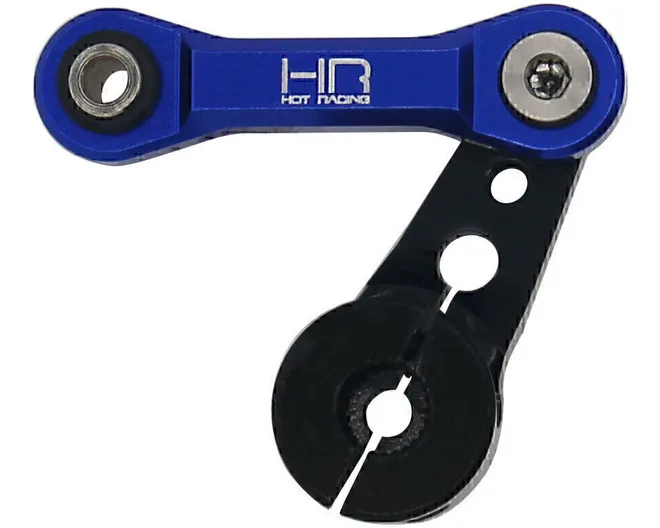 Hot Racing SLG48SH25 Aluminum Fixed Steering Link + 25T Servo Arm for Sledge