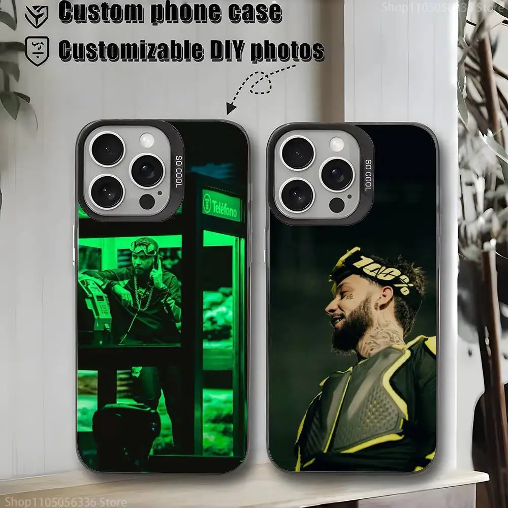 

Jc Reyes JC REYES Tour 2025 Phone Case For iPhone 16,15,14,13,12,11,Mini,Pro,MAX,plus,Black Matte Shockproof Cover