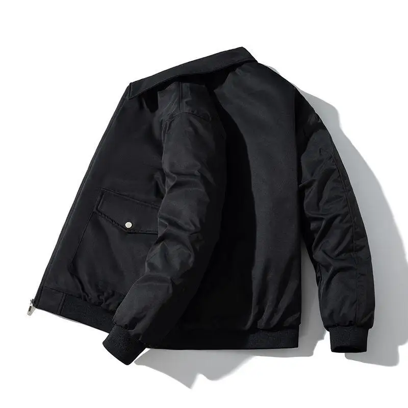 

Американская бейсбольная куртка свободного кроя, рабочая одежда, верхняя одежда, куртка-пилот, хлопковая одежда для мужчин и женщин, для пар