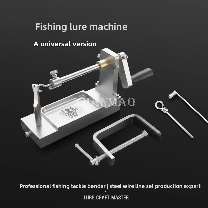 Wire Bending Disc Wire Loop Maker Coil Winding Tool Damper Fly Tying Vise Micro Spinning Lure Fishing Tackle