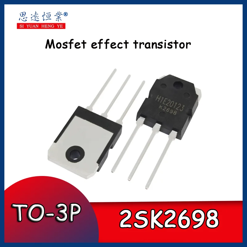 

5PCS Brand new genuine 2SK2698 K2698 welding machine, commonly used MOSFET and effect transistor direct insertion TO 3P