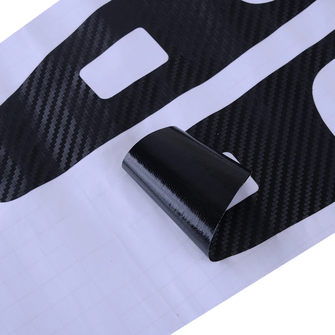 4 teile/satz Carbon Faser Stil Vinyl Tür Fensterheber Schalter Panel Abdeckung Trim Aufkleber Fit für Hyundai Elantra 2017-2019 2020 LHD – Detail 11