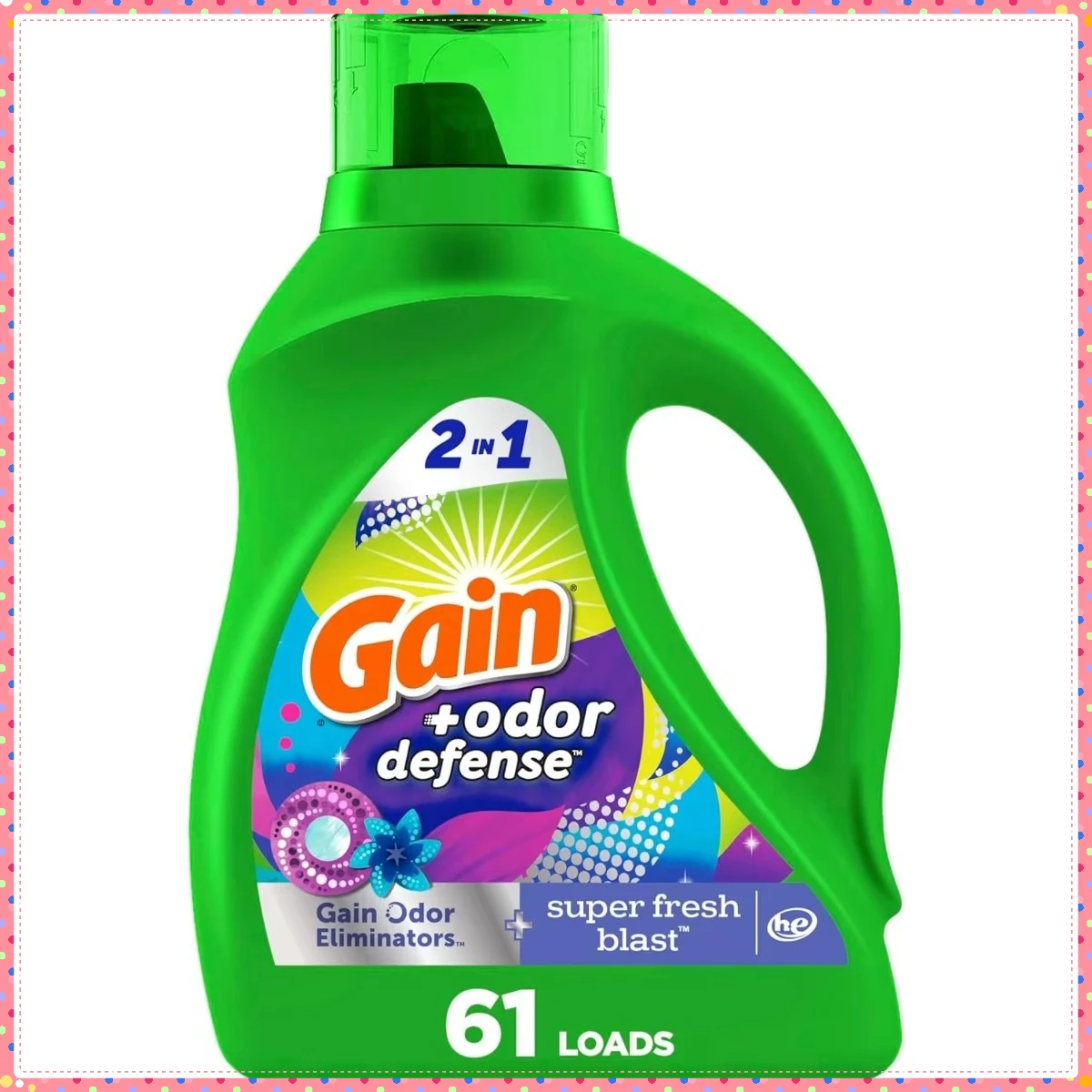 

Стиральное средство Super Fresh Blast Scent! Формула защиты от запаха на 88 унций для 61-грузчиков. Энергетический аромат, глубокая очистка.