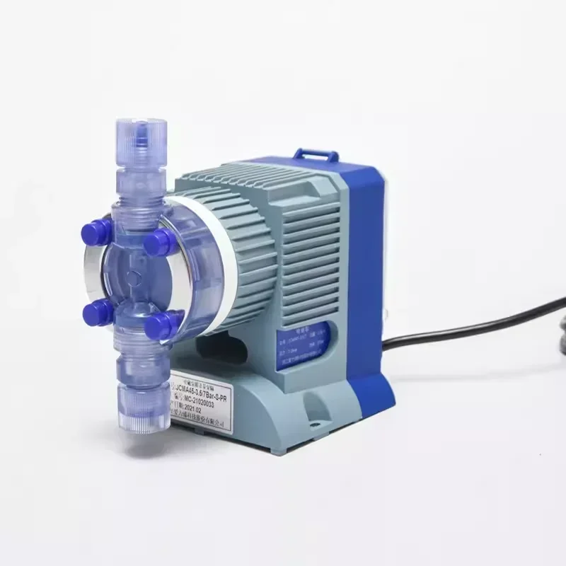AILIPU JCMA Electromagnetic Diaphragm Metering Pump, Quantitative Dosing Pump with Adjustable Flow, Industrial Fluid Dosing Cont