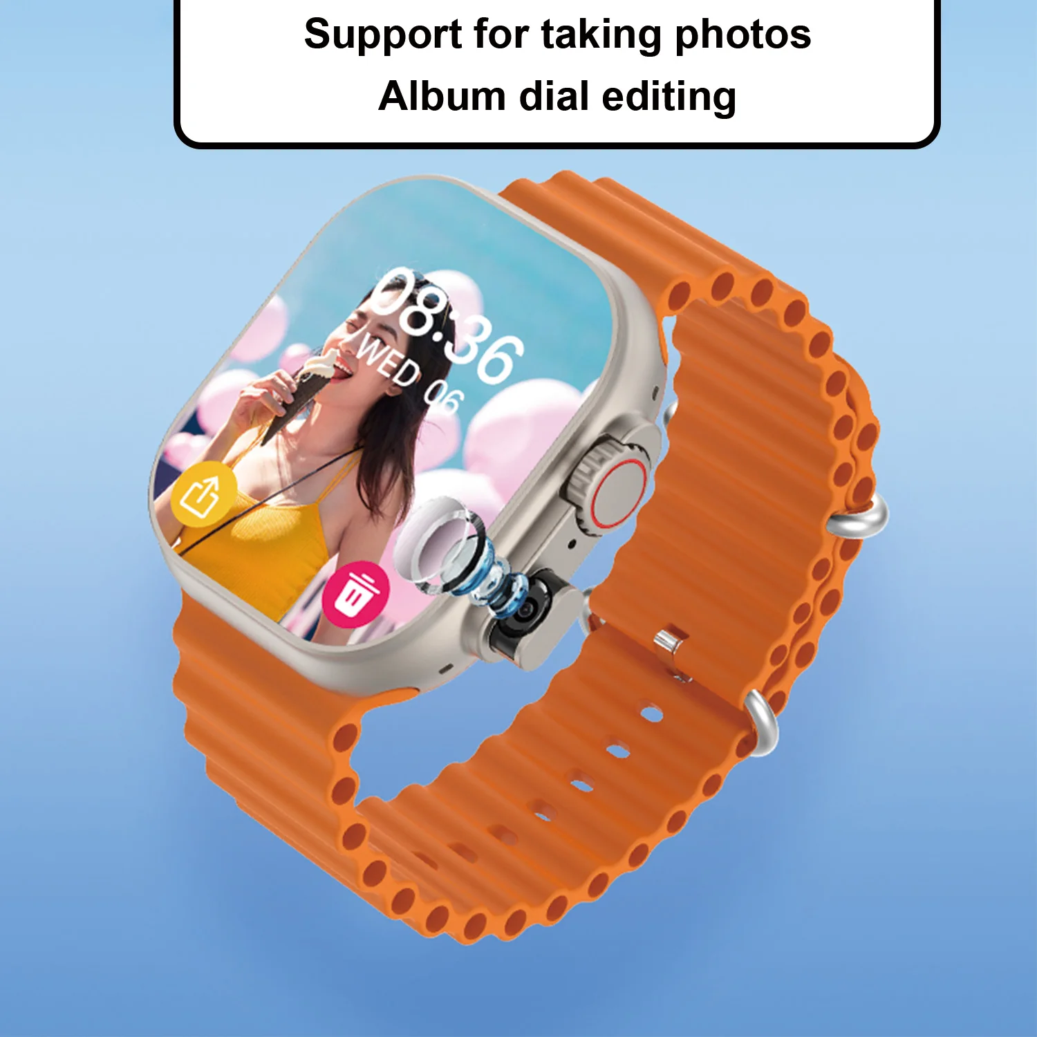 2025 جديد SIM4G شبكة ساعة ذكية لتحديد المواقع جوجل بلاي AI Vioce مقاوم للماء أندرويد IOS كاميرا بطاقة SIM ECG Smartwatch للرجال والنساء #4