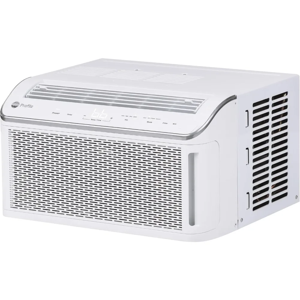 Ultra Quiet Window Air Conditioner , WiFi Enabled, Ideal for Medium Rooms, Easy Installation with Included Kit, White