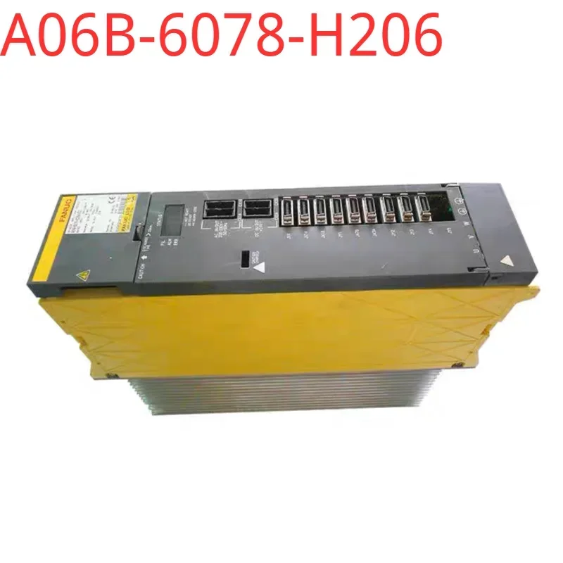 

A06B-6078-H206 б/у, проверенный, исправен. Сервопривод в хорошем состоянии.