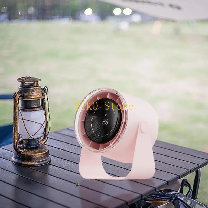K32C Convenient Fan Quiet Handheld Fan USB Fan Strong Airflows Hangings Fan