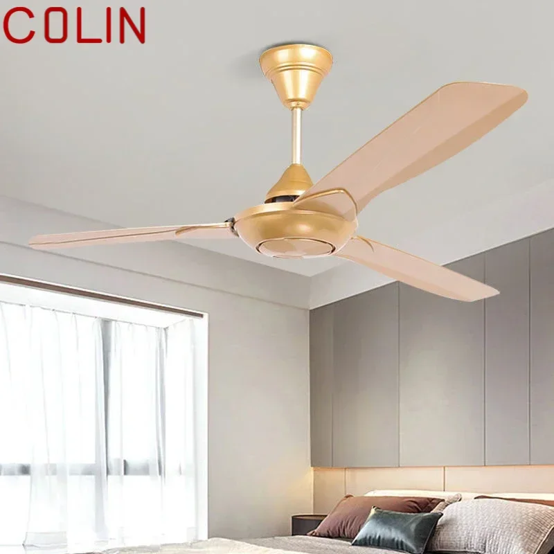 COLIN Nordic Without lights Ceiling Fan Modern Minima lism Living Room Bedroom Study Cafe Hotel