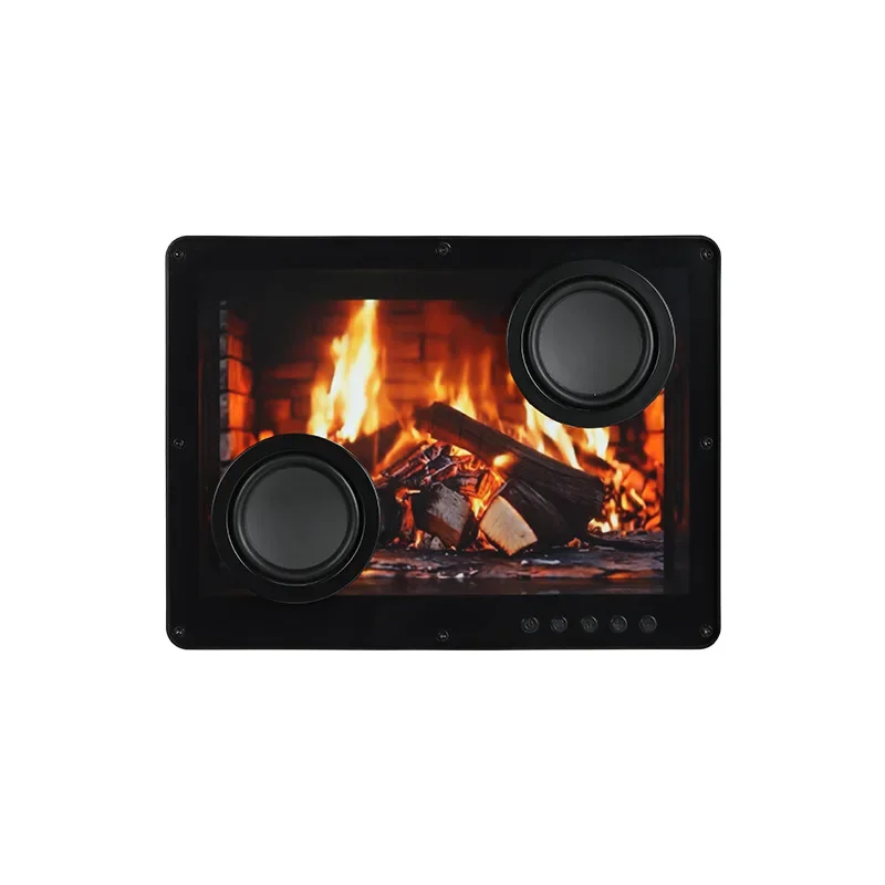 

Bluetooth speaker D35 home wireless speaker, suspended lyrics, mini subwoofer, transparent