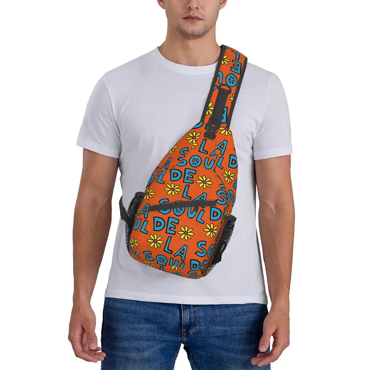 It's A Daisy Age Crossbody Chest Bags Graffiti Style Art Pockets Travel Pack Messenger Sports Teens Shoulder Bag Unisex