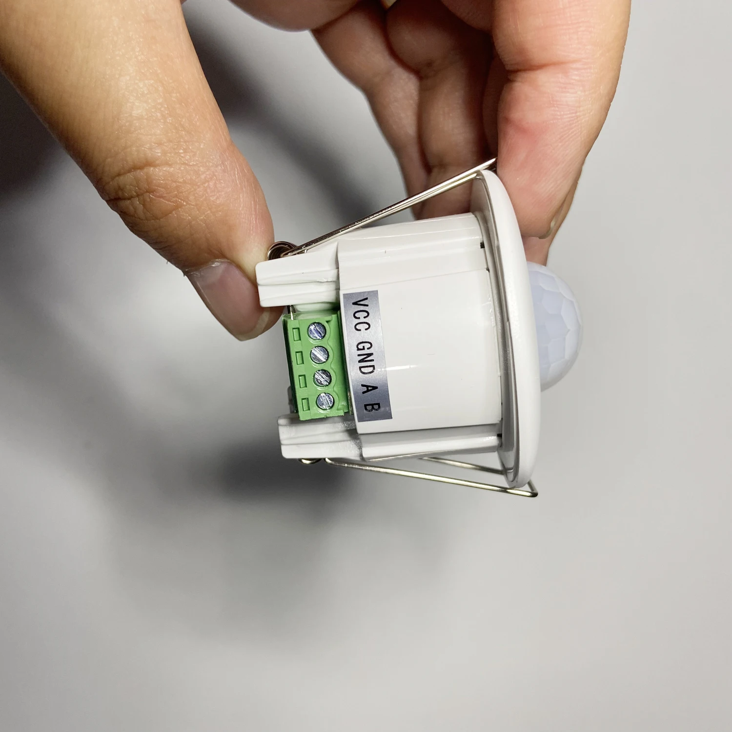 Indoor Ceiling Infrared Detector RS485 Data Output Pir Motion Sensor 9-24Vdc ID Adjustable Security Alarm Smart Hotel Control