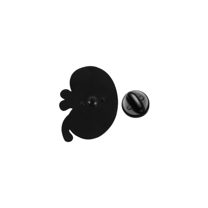 Kidney Organ Brooch Enamel Pins Medical Anatomical Organ Alloy Brooches Backpack Lapel Badges Jewelry Gift for Doctors Nurses