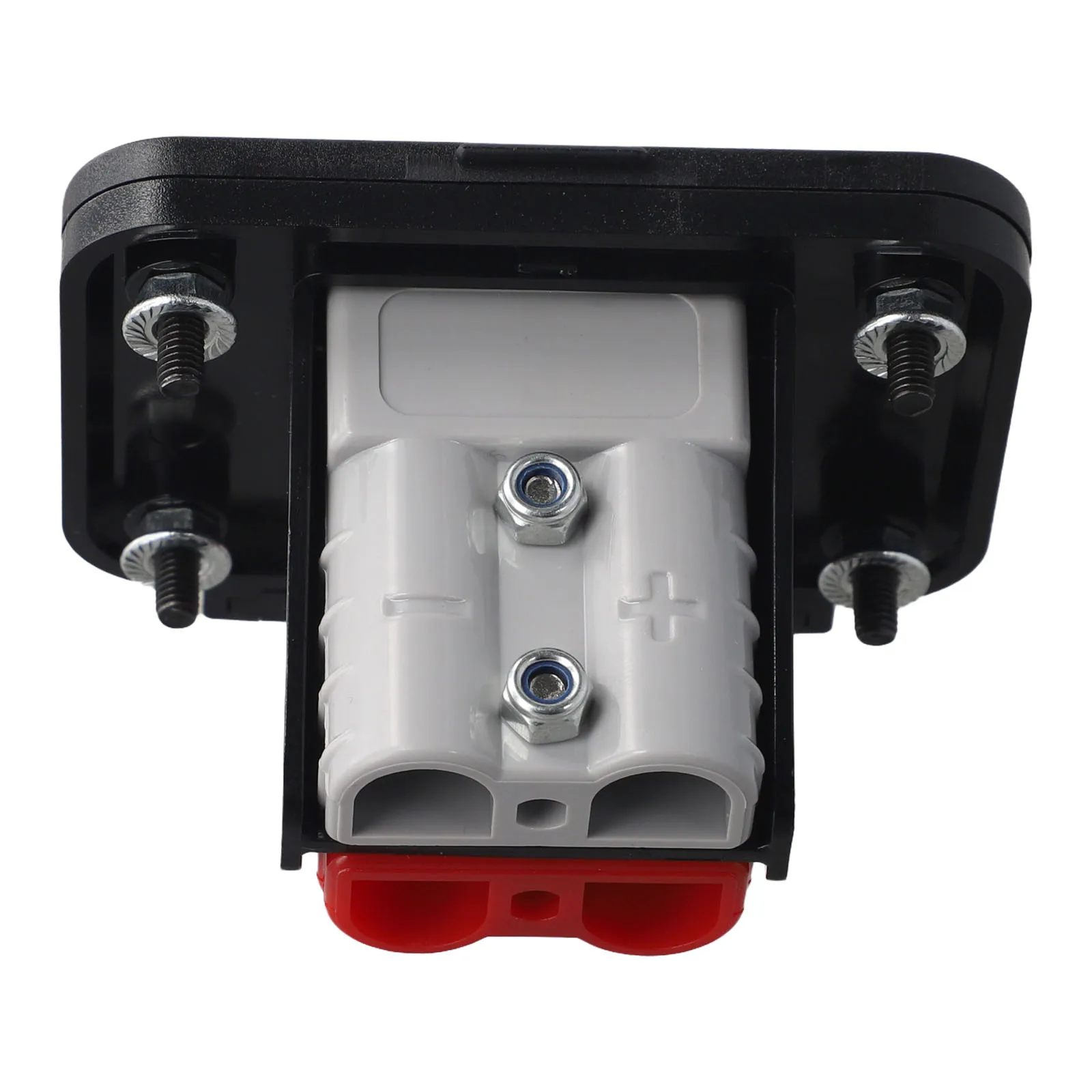 600V Panel Dual Flush Mount Bracket Black red gray Installation For Electric Vehicles Adapter Copper Silver Contacts