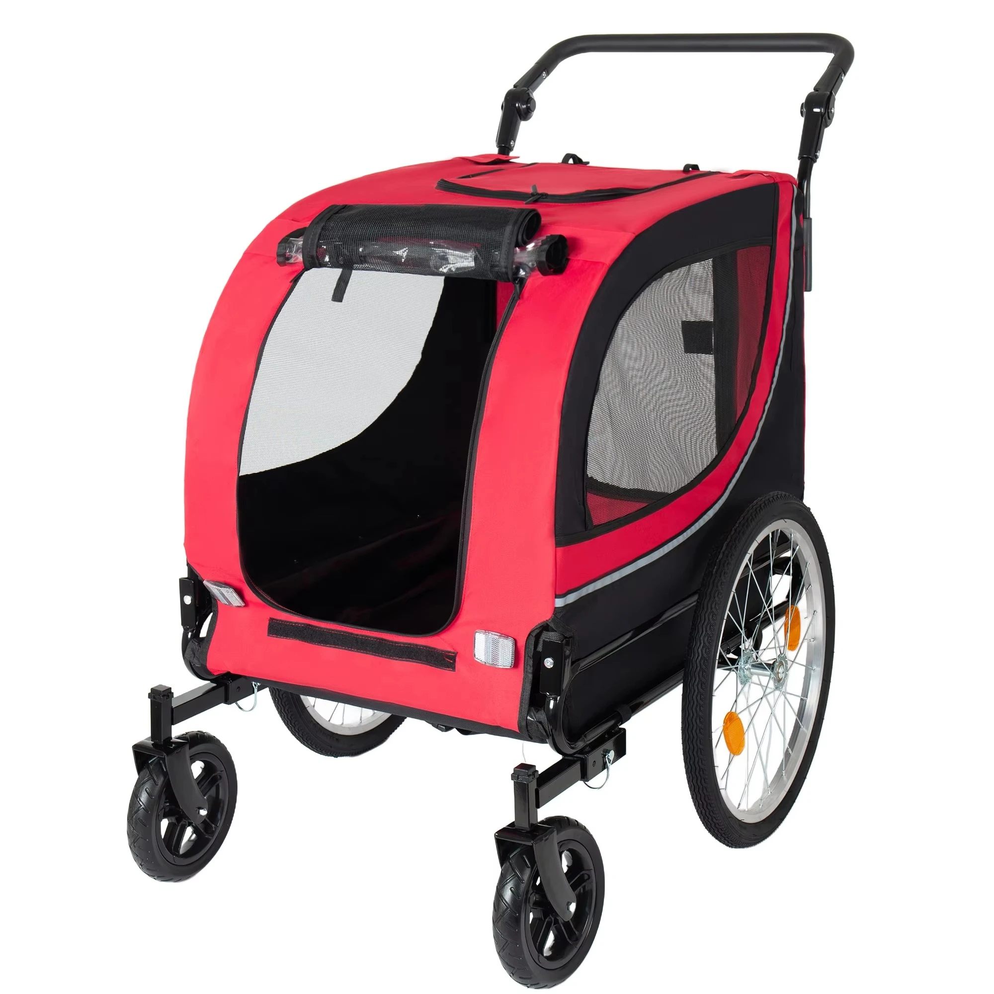 2-in-1 Fahrradanhänger und Hau – Pet Stroller Carrier Bewertung und Preis