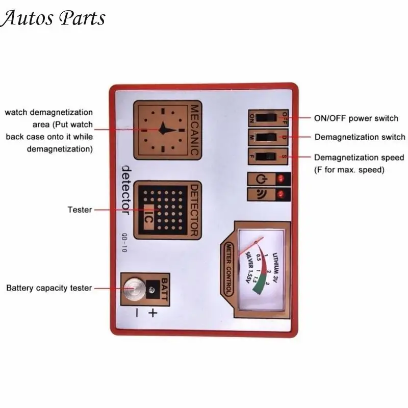 57BA Advanced Watch Battery Tester Checker And Movement Analyzers For Precise Safety