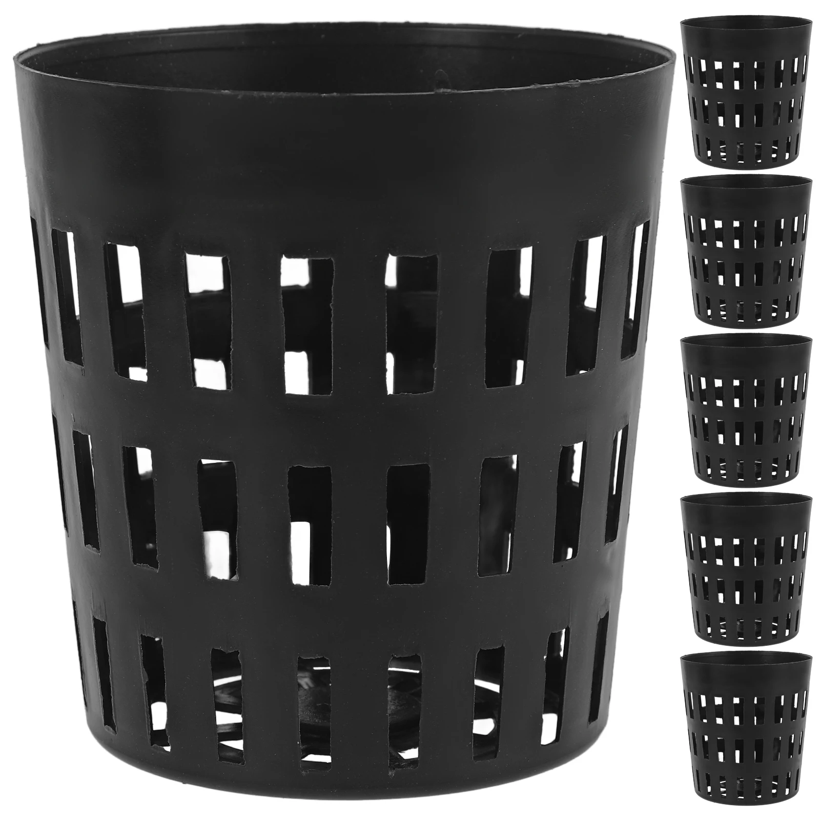 

10pcs Hydroponic Planting Net Cups Plastic Mesh Pots Aquatic Baskets Unsoiled Cultivation Garden Containers Balcony Growing