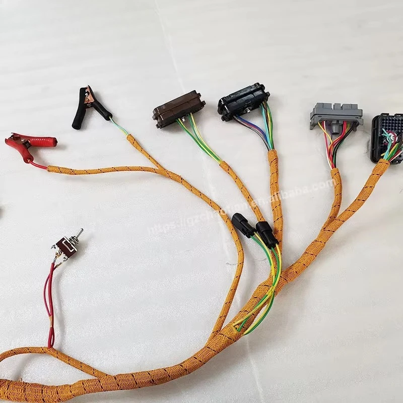C6.4 C6.6 C7 C9 C15 3126B Engine test Harness Construction Machinery Parts Engine test Cable Wiring Harness