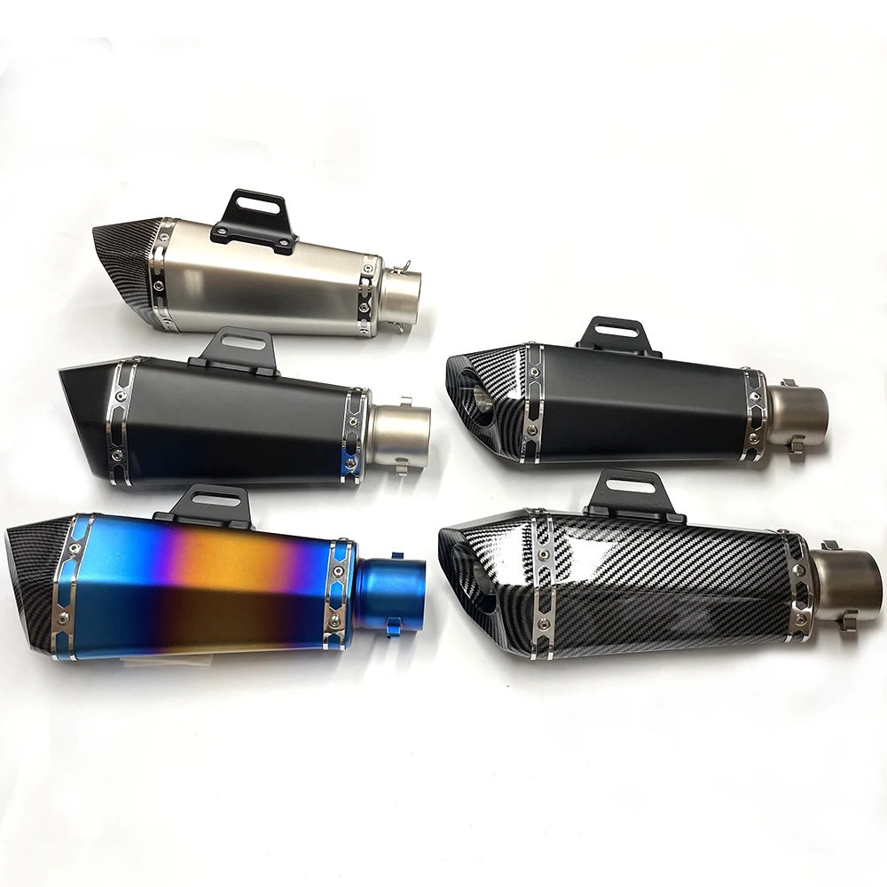 Factory Price racing line motorcycle exhaust muffler with DB Killer for GIXXER155 SF250 ZX25R RSV4 MT09 NVX AEROX TMAX XMAX125