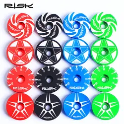 MTB stem top cap lid Aluminum Mountain Bike Road Bicycle Headset Cover 1