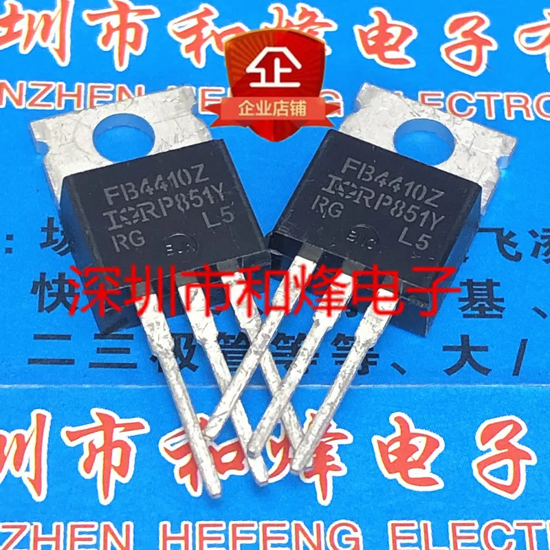 5 pces-10 pces fb4410z irfb4410z to-220 100v 97a original em estoque