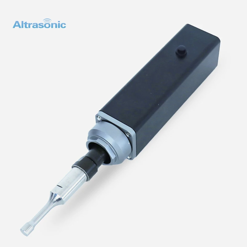 

Hand held 30K 100W aluminum alloy laboratory ultrasonic homogenizer Herbal continuous chemical wax lotion ester exchange