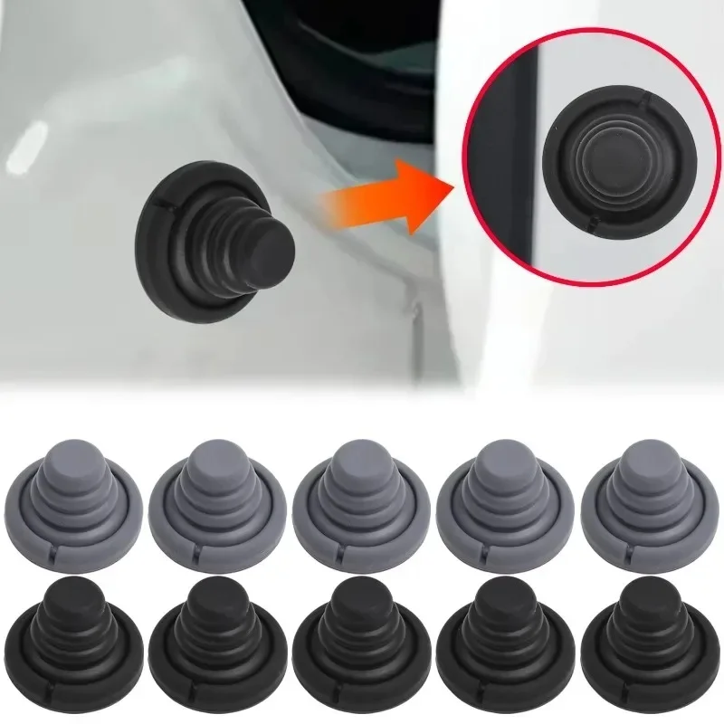 4pcs Car Door Shock Absorber Silicone Pads Universal Anti Shock Pad Car Door Protector Stickers Anti Collision Gasket Buffer
