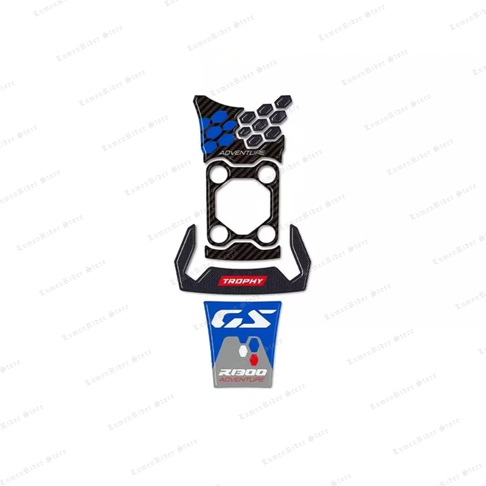 

Аксессуары для мотоциклов, 3D наклейка из эпоксидной смолы, защитная наклейка на бак для BMW R 1300 GS R1300GS ADV TROPHY 2025