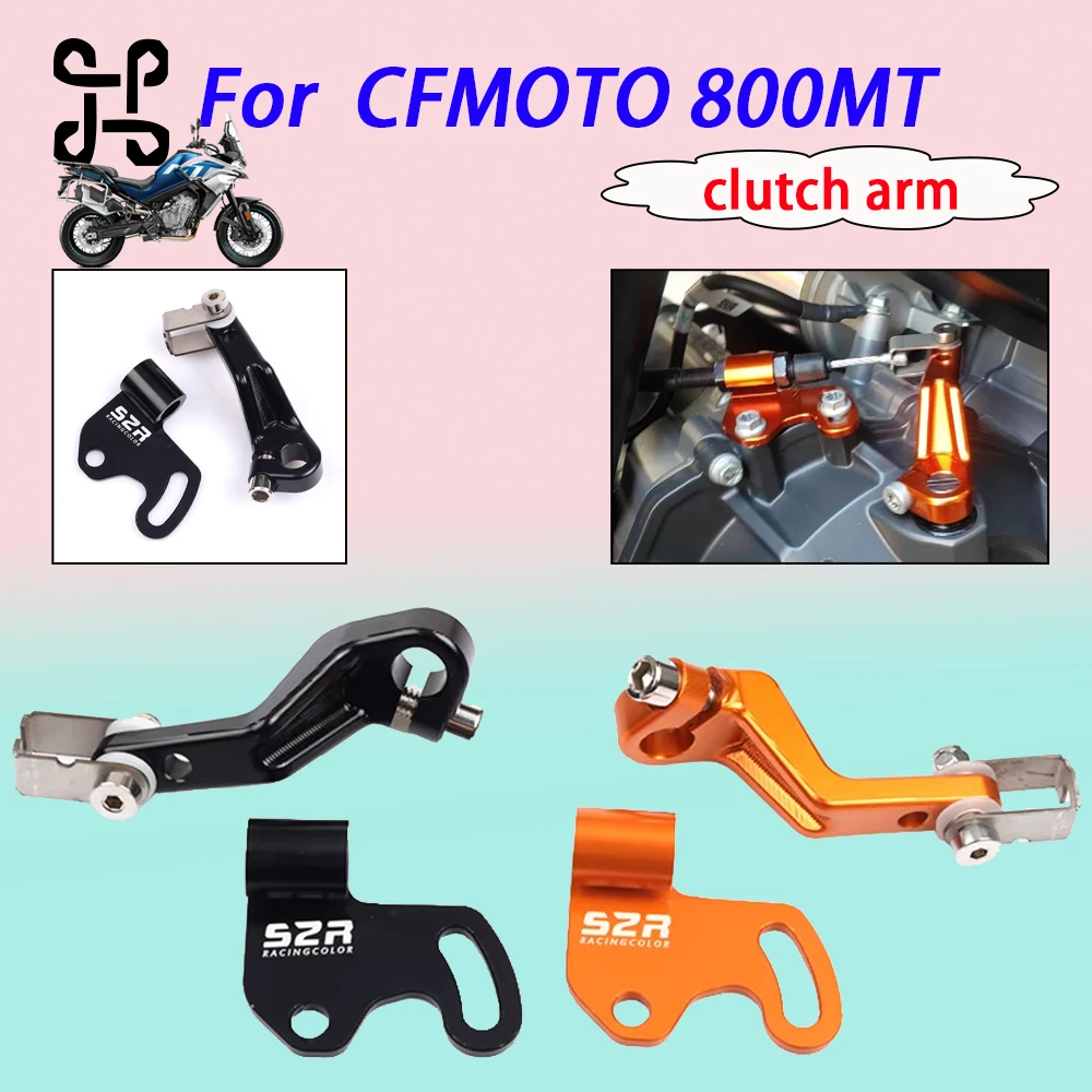 

For CFMOTO 800MT Motorcycle Clutch Lever CNC Machined Adjustable Torque One Finger Control Off-Road Adventure Touring Accessorie
