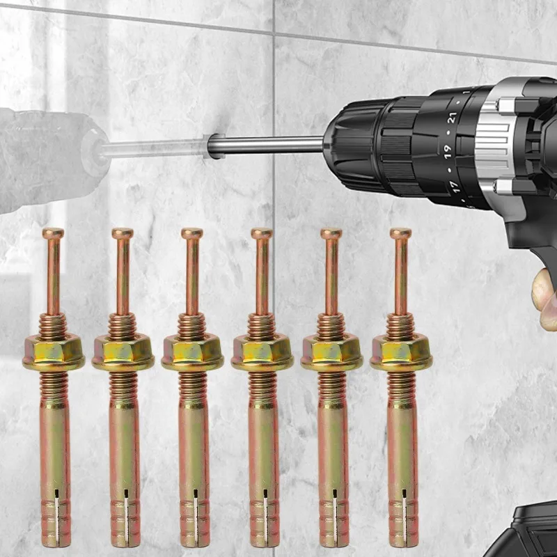 20/2 قطعة التوسع الثقيلة الترباس الكربون الصلب جدار المقابس توسيع أنبوب المطرقة البراغي ملموسة تحديد المراسي السحابة الأجهزة