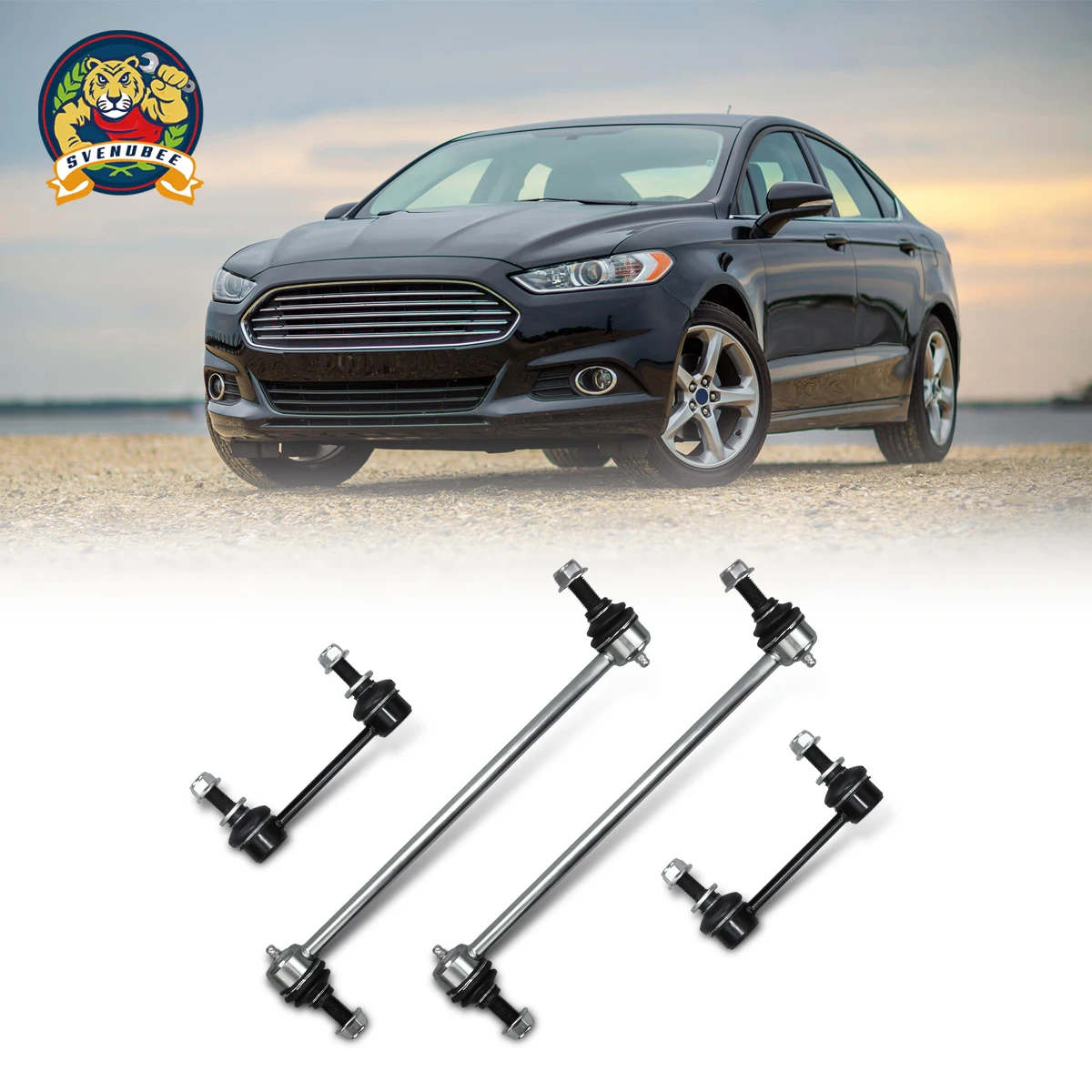 

Комплект стабилизаторов Svenubee (4 шт.) для FORD FUSION, EDGE, LINCOLN MKX, MKZ 2013-2018, K750740, K750744