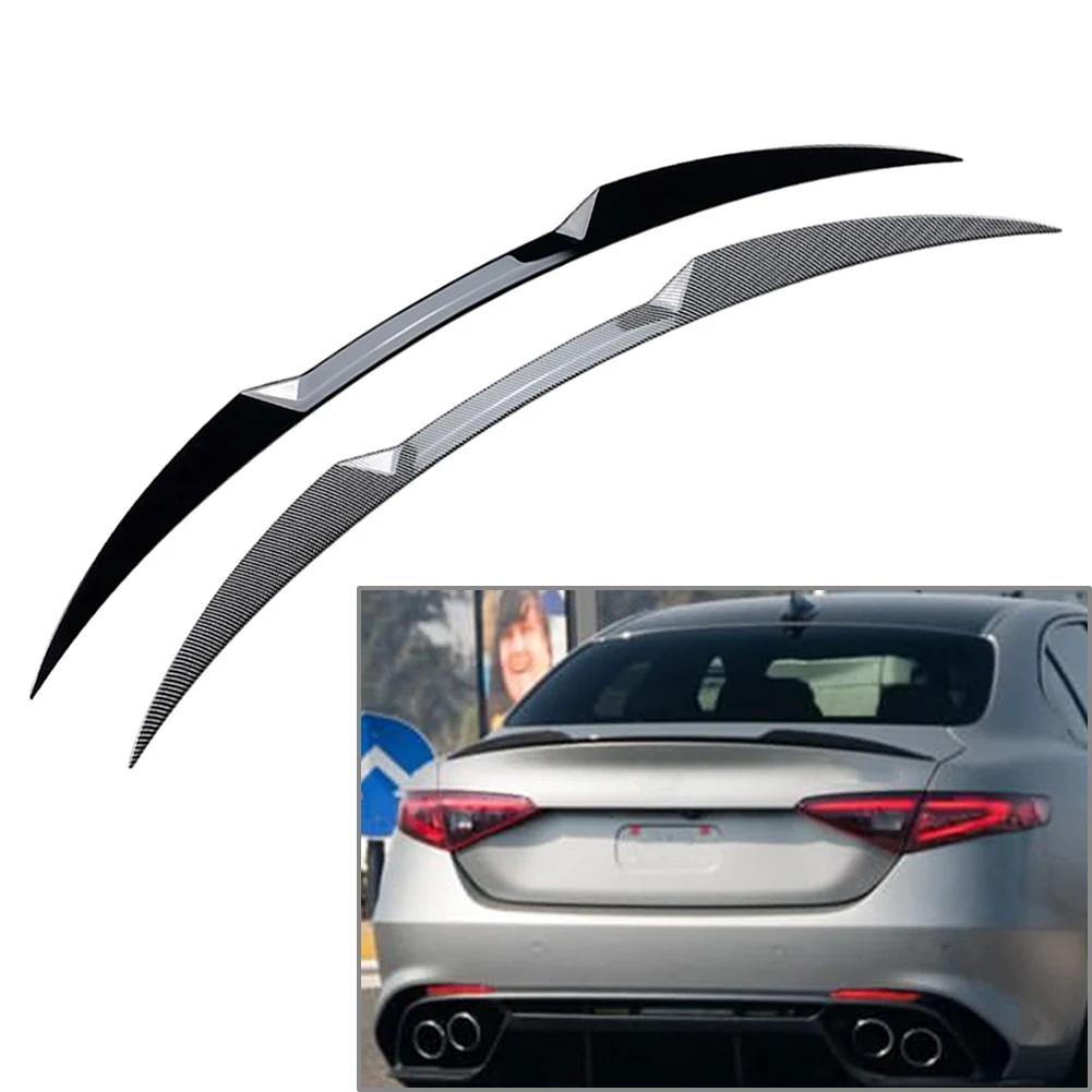 Car Rear Trunk Spoiler Wing For Alfa Romeo Giulia 2015 2016 2017 2018 2019 2020 2021 2022 2023