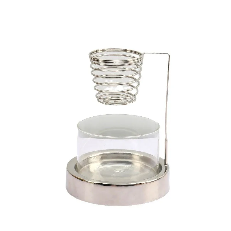 Quemador de incienso Pau Santo Salvia, soporte de placa de aromaterapia, decoración de palo de incienso para sala de estar, artesanías de Metal