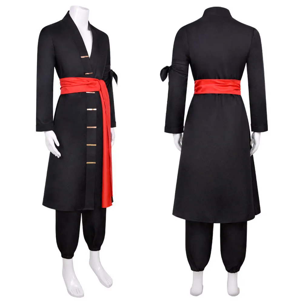 Anime Roronoa Zoro Cosplay Costume Kimono Outfits Wano Country Uniform Kimono Halloween Carnival Suit Samurai Suit