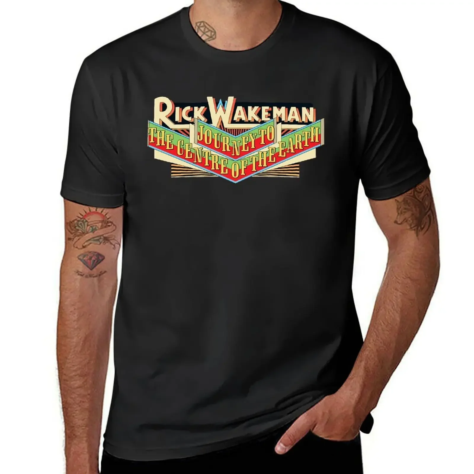 

Rick Wakeman For Men & Women T-Shirt customizeds vintage plus sizes plain black t shirts men