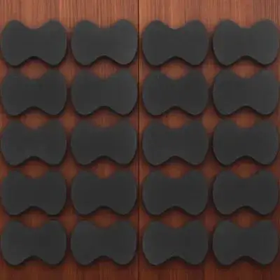 

20Pcs Guitar Pick Grips Eva Self-Adhesive Anti-Slip Pads Enhance Friction Prevent Drop Guitar Supply Eva Bass Pick Holders