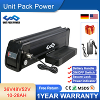 Silverfish 36-48V Folding Lithium Ebike Battery 10-17.5Ah Electric Mountain Bike Li-ion Battery for400W-700W Motor rider battery