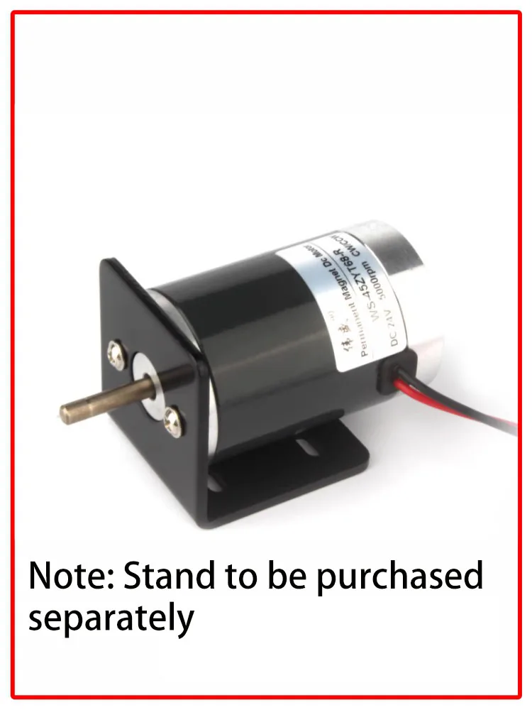 12V 24V 45mm  DC High Speed Motor Miniature Speed Regulation Small Motor Can CW CCW Silent