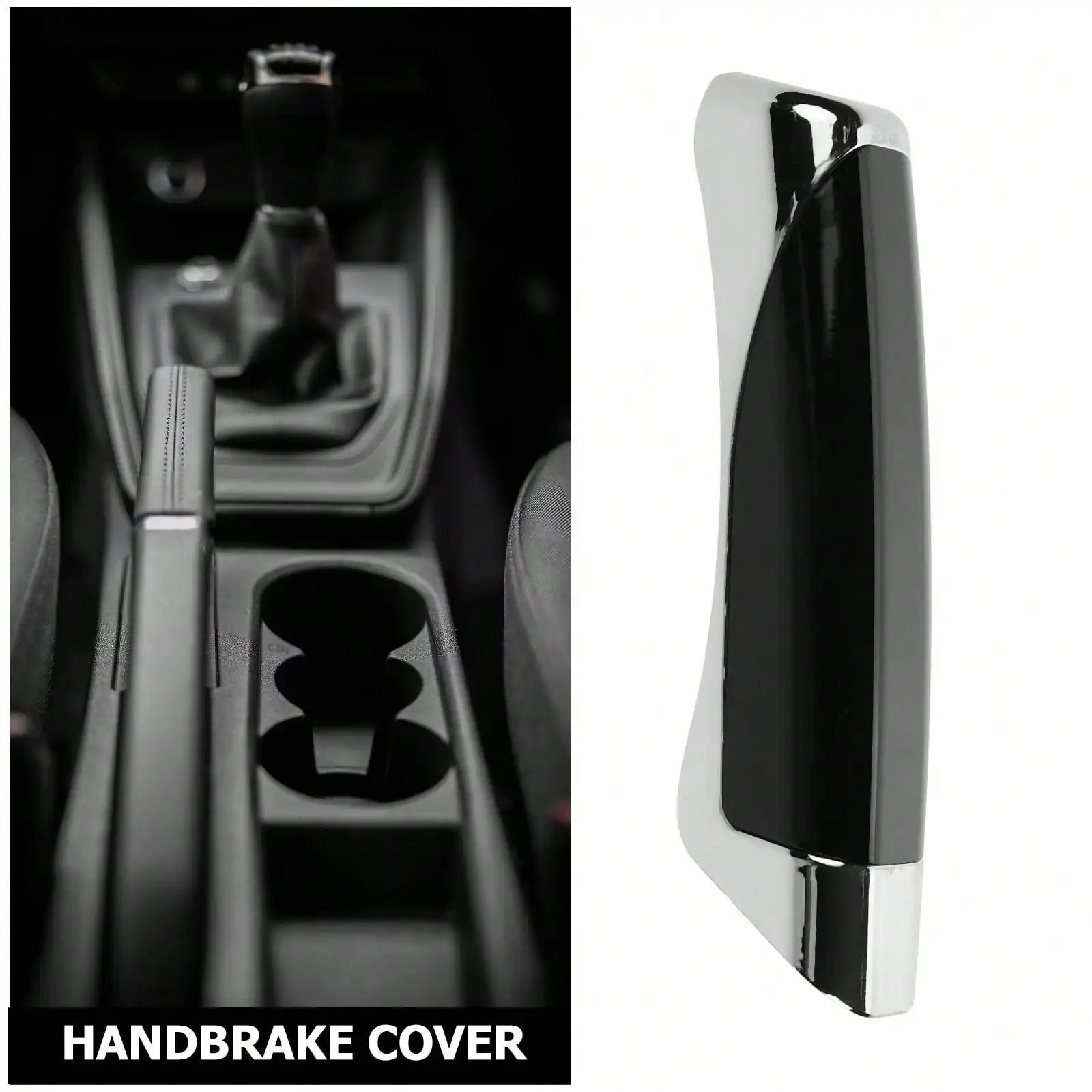 1Pc Car Modified Handbrake Cover Decorative Cover Universal High Quality Carbon Fiber Handbrake Sleeve For Car Handbrake Lever