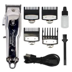 ZSZ N-99 Wholesale Factory Price Salon All Metal Rechargeable Cordless Professional Carving Oil Head Electric Hair Clippers